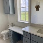 customized bathroom cabinet