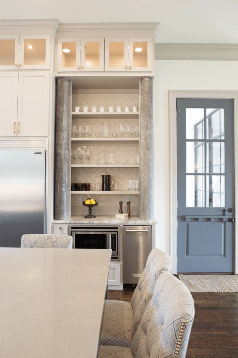 glassware cabinet