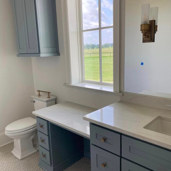 customized bathroom cabinet