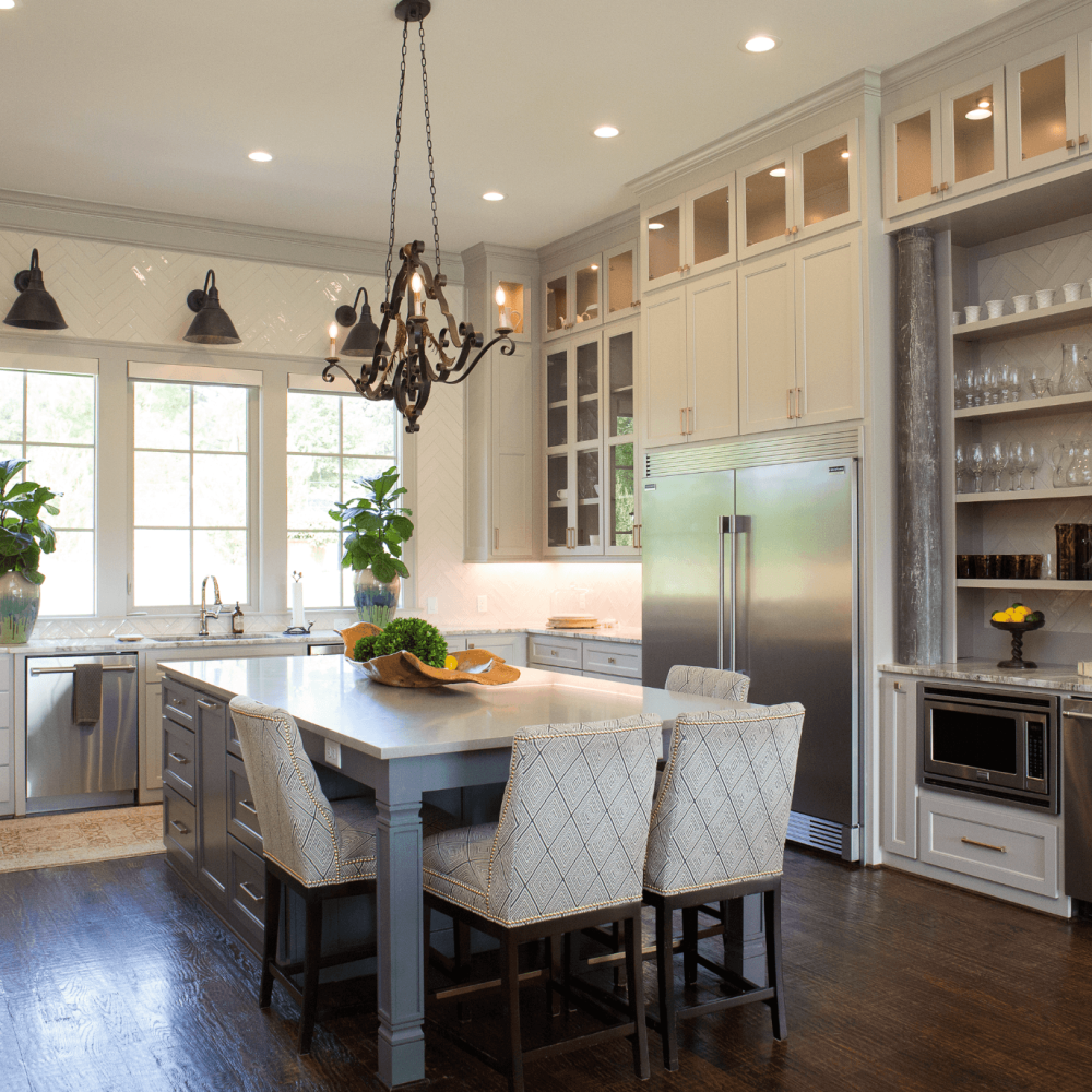 rustic farm house kitchen cabinetry